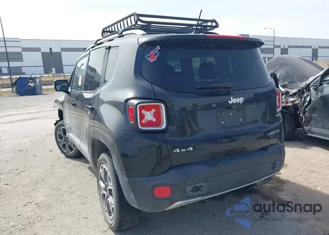 2016 Jeep Renegade Limited from USA, damaged, VIN ZACCJBDT4GPD16581